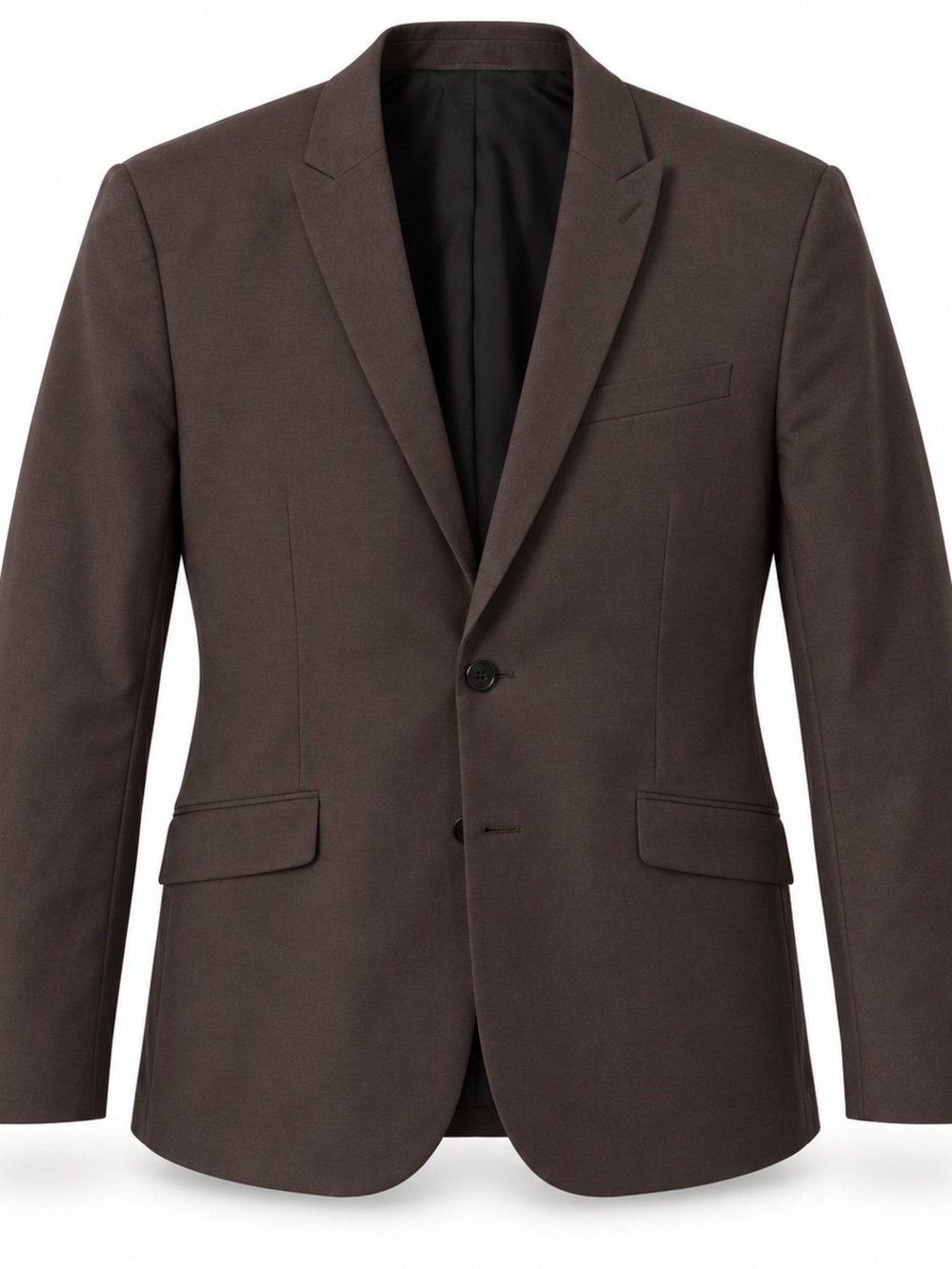 Express Men’s Slim-Fit Brown Blazer – Size 44R